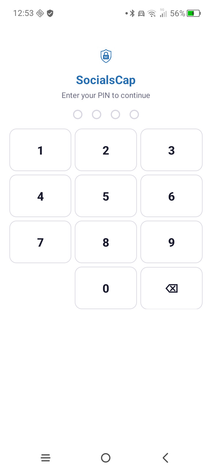 PIN access guard